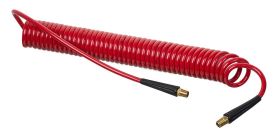 Kuri Tec HSC2844-04X10, 1/4 in. ID x 10 ft, Red Ether-Based Self-Store Coiled Tubing Assembly