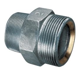 Kuriyama GMS-125, Male Spud with Copper Seal, 1-1/4", Male NPT x Male NPS, 250 PSI (Steam), 600 PSI (Air), 30-Carton