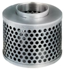 Kuriyama RHS1000, Round Hole Strainer, 10" NPSM, Zinc Plated Steel