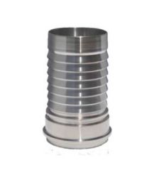 LGV 150SJPC, Sanitary John Perry Crimp, 1-1/2", 304 Stainless Steel