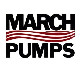March 0150-0004-0200, 5C-MD, 1/8 HP, 14.5 GPM, 1 Phase, 115V, Submersible Motor, Series 5, Mag Drive Pump