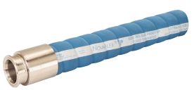Novaflex 6230WG-01500-00, 1-1/2 in. ID, Natural Rubber Food 150 Suction & Discharge Hose