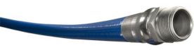Piranha HPBU-MM12X400, 3/4 in. ID x 400 ft, Blue Sewer Cleaning Hose Assembly
