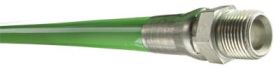Piranha LLGR-MM02X100, 1/8 in. ID x 100 ft, Green Jetting/Lateral Line Hose Assembly