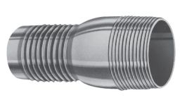 PT 82640125BR, Combination Nipple, 1-1/4", Brass (PTCN125)