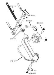 PT P250067 Tension Handle for PB-001