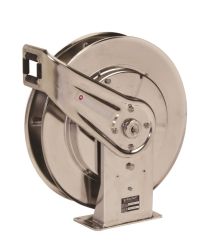 Reelcraft 7800 OMS, Stainless Steel Hose Reel, 1/2" ID x 50', 3000 PSI, 7000 Series