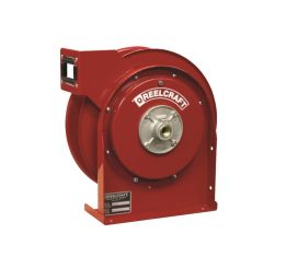 Reelcraft DP7650 OHP - 3/8 in. x 50 ft. Compact Dual Pedestal Hose Reel