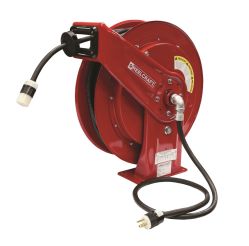 Reelcraft L 4545 123 3A, Power Cord Reel, 125V, 20 Amps, 12 AWG, 3 Conductors, 45', SJEOOW Type, L4000 Series
