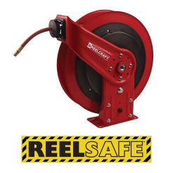 Reelcraft RS7600 OHP, REELSAFE™ Series Grease Hose Reel, 3/8