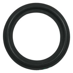 Rubber Fab 40MVFE-1000, Tri-Clamp Gasket, Type II Flanged, Schedule 5, 10", EPDM, Black