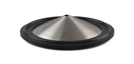 Rubber Fab A80MPE-050-VER, Vertical Orifice Plate Gasket, 1/2", EPDM, Black