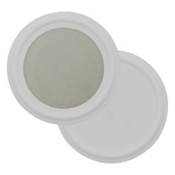 Rubber Fab A80MPG-050-SS-TAB, Tabbed Orifice Plate Gasket, 1/2", PTFE, White