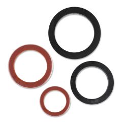 Rubber Fab CAM-CS-050, Camlock Gasket, 1/2", FEP Encapsulated Silicone