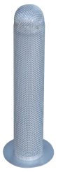 Rubber Fab SSG-CAM-BUZ-RXPX-L-150-16SS, Detectomer Camlock Sock Screen, 1-1/2", Silicone, 6" Length, 16SS Mesh, Blue
