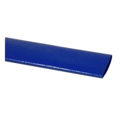 6 in. x 50 ft Blue Layflat PVC Water Discharge Hose Assembly
