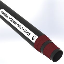 Texcel GCOMM-D-B1-3.0-100N, 3 in. ID, GAMMA-COMM DISCHARGE Commodity Discharge Hose