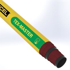 Texcel MASTER-2.5-100N, 2-1/2 in. ID, TEX-MASTER Heavy Duty Textile Reinforced Air Hose