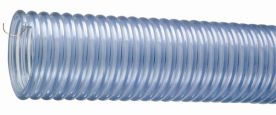 Tigerflex 2001-150X60, 1-1/2 in. ID x 60 ft, 2001 Series Food Grade Polyurethane Material Handling Hose with Grounding Wire