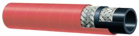 Alfagomma T341AH050X100, 1/2 in. ID x 100 ft, Chlorobutyl Braided Steam Hose