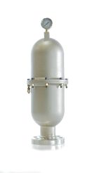 Blacoh 2400VP, Pulsation Dampener, Sentry I, 370 in³, 2" FNPT, 150 PSI, Stainless Steel/Polypropylene, Viton