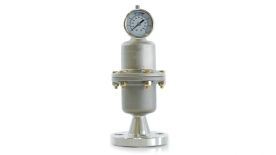 Blacoh H1020B-5, Pulsation Dampener, Sentry III, 10 in³, 1/2" FNPT, 1000 PSI, Stainless Steel, Buna-N