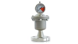 Blacoh H1120B-5, Pulsation Dampener, Sentry III, 4 in³, 1/2" FNPT, 1000 PSI, Stainless Steel, Buna-N