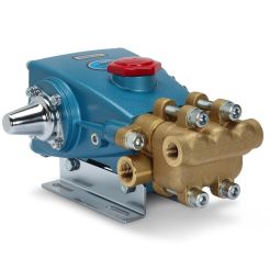 CAT 230.0110 Plunger Pump, 2.3 GPM, 1/2" Inlet, 3/8" Discharge, 1500 PSI, Brass, Belt Drive