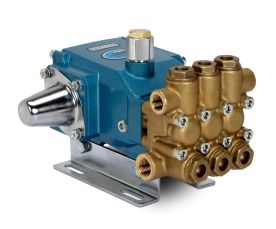 CAT 3CP1130.44101, Triethylene Glycol (TEG) Pump, 2.4 GPM, 1/2" Inlet, 3/8" Discharge, 2200 PSI, Brass, Belt & Bell Housing Drive