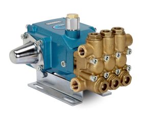 CAT 3CP1140.44101, Triethylene Glycol (TEG) Pump, 3.6 GPM, 1/2" Inlet, 3/8" Discharge, 2200 PSI, Brass, Belt & Bell Housing Drive