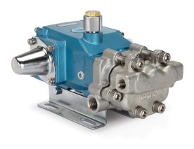 CAT 3CP1231.44101, Triethylene Glycol (TEG) Pump, 2.3 GPM, 1/2" Inlet, 3/8" Discharge, 2000 PSI, Brass, Belt & Bell Housing Drive