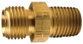 Dixon 1580904C, Oxy-Acetylene Adapter Left Hand Thread x NPTF, 1/4" x 9/16"-18, 1.30" Length