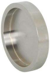 Dixon 16AI-15I100, Female I-Line Solid End Cap, 1" Tube OD, 304 Stainless Steel