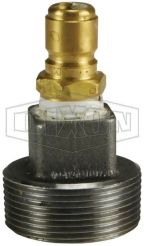 Dixon 200TP, Male NPT Test Plugs, 2", Iron/Steel