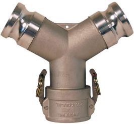 Dixon 200YDAAAL, Cam & Groove Coupler x Adapter Wye, 2", Aluminum, 250 PSI