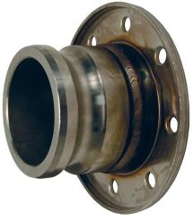 Dixon 300-ALT-SS, Cam & Groove Adapter x TTMA Flange, 3" x 3", 316 Stainless Steel, 125 PSI