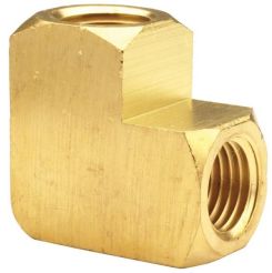 Dixon 3020606C, 90° NPT Female Pipe Elbow, 3/8", Brass