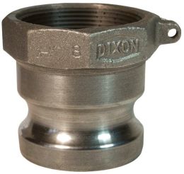 Dixon 400-A-MI, Boss-Lock™ Cam & Groove Type A Adapter x Female NPT, 4", Malleable Iron, 100 PSI