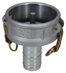 Dixon 4020-CVR-AL, Vapor Recovery Coupler x Hose Shank, 4" x 2", Aluminum