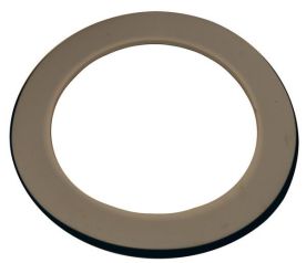 Dixon 500GTCATF, Cam & Groove Railroad Tank Car Gaskets, PTFE/Buna-N Filler, 5" Size, 3-13/16" ID, 5-1/4" OD, 3/16" Thickness