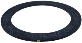 Dixon 500GTCAVI, Cam & Groove Railroad Tank Car Gaskets, FKM, 5" Size, 3-7/8" ID, 5-1/4" OD, 1/8" Thickness