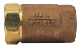 Dixon 61-101, Ball Cone Check Valve, 1/4" Female NPT, Brass