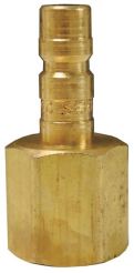 Dixon A1F1-B, A-Series Pneumatic Female Plug, 1/8" NPT, 7 CFM, Brass