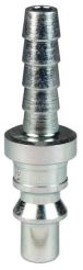 Dixon A2S2, A-Series Pneumatic Hose Barb Plug, 1/4" Hose ID, Steel