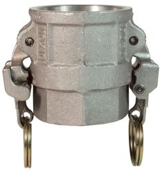 Dixon AD100EZ, EZ Boss-Lock™ Cam & Groove Type D Coupler x Female NPT, 1", Aluminum, 250 PSI, Buna-N