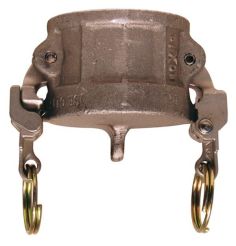 Dixon AH100EZ, EZ Boss-Lock™ Cam & Groove Type H Dust Cap, 1", Aluminum, Buna-N