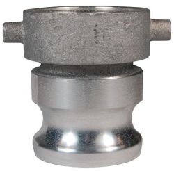 Dixon AHA1515ADP, Cam & Groove Hydrant Adapter, 1-1/2", Aluminum, Buna-N Seal