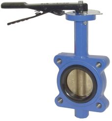 Dixon BFVL200, Threaded Lug Style Butterfly Valve, 2", Buna-N Seat, Ductile Iron