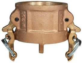 Dixon BH100, Boss-Lock™ Cam & Groove Type H Dust Cap, 1", Brass, Buna-N