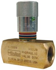 Dixon BN400, Series N Flow Control Valve, 1/4" NPT, 2000 PSI, Brass